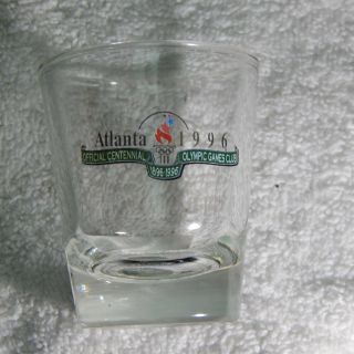Atlanta 1996 Olympic Games Club Shot Glass