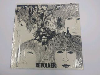 The Beatles “revolver” 1st Press Stereo Lp In Shrink W/ Unplayed Record Us 1966
