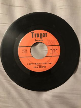 Rare Soul Tragar Eula Cooper I Can’t Help It If I Love You Since I Fell For You