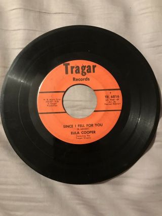 Rare Soul Tragar Eula Cooper I Can’t Help It If I Love You Since I Fell For You 2
