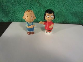 The Peanuts Pig Pen And Marcie Figures