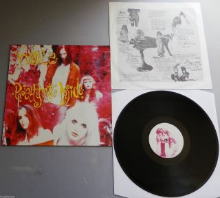 Hole - Pretty On The Inside 1991 German City Slang Lp With Inner