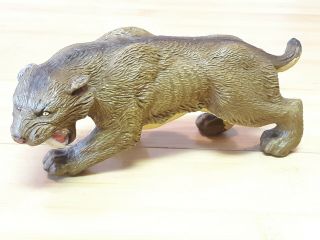 The Smilodon Safari Ltd Plastic Prehistoric Figure Vintage Toy Rare
