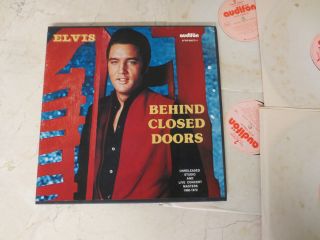 ELVIS PRESLEY Import 4 - LP Box Set BEHIND CLOSED DOORS 2