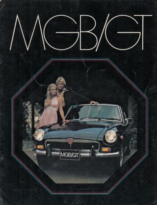 Mg Mgb Car Sales Brochure 1972 1973 Usa Market Dealer - Sexy Girl