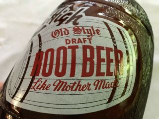 Sky High Root Beer Half Gallon Amber Glass Bottle,  Diamond Bottling,  Milwaukee 4