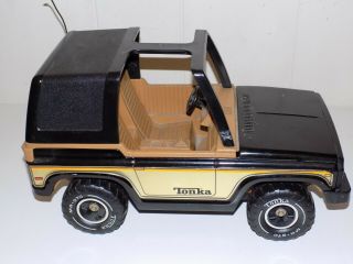 Vintage Tonka Ford Bronco Pressed Steel 4x4 Jeep Truck
