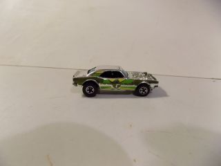 HOT WHEELS BLACKWALL CHROME HEAVY CHEVY WITH OLIVE TAMPO 2