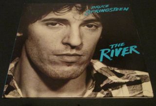 Bruce Springsteen - The River - Double Vinyl Lp - With /lyric Poster