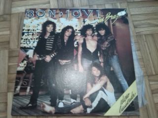 Bon Jovi In Brazil Lp 1989 Rare Brzil Only Vinyl Ex,  /ex,