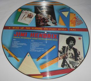 Jimi Hendrix Picture Disc Woke up this morning Found Myself Dead LP Jim Morrison 2