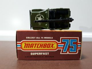 Matchbox Superfast Lesney - Series 38 - Armoured Jeep 3