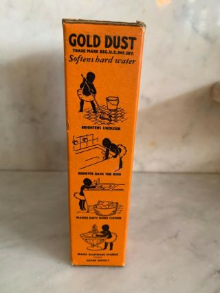 ANTIQUE GOLD DUST TWINS WASHING POWDER LAUNDRY SOAP BOX BLACK AMERICANA 3