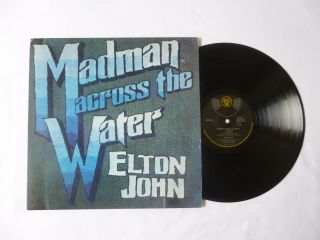 Elton John Madman Across The Water Classic 1971 Uk 1st Press 