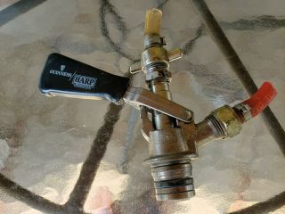 Beer Keg Tap System " U " Coupler Micro Matic Guiness Handle For Draft System