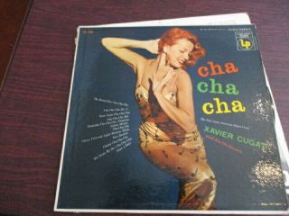 Xavier Cugat And His Orchestra,  Cha Cha Cha,  Six Eye Columbia ‎cl 718