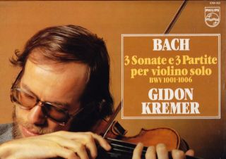 Philips Stereo - Gidon Kremer - Bach Sonatas & Partitas For Solo Violin 3lp Nm