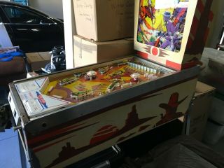 Gottlieb El Dorado Pinball Machine 1975 Classic Western Theme 3