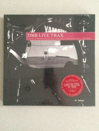 Dave Matthews Band Dmb Live Trax Vol 5,  4 Lp Pink Vinyl Box Rsd 