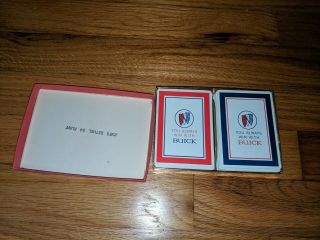 Gm Buick Playing Deck Of Cards You Always Win With Buick Flint Michigan