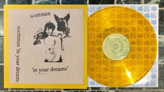 Scott Mcmicken In Your Dreams Ltd 61/500 Gold Color Vinyl Scottman Dr.  Dog