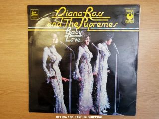 Diana Ross And The Supremes Baby Love Lp Vinyl Uk 12 Track