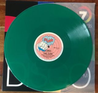 The Cure - A Forest Rare Green Vinyl Record - Stunn Aust.  Press 1980 Msd421