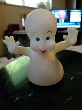 Vintage Casper The Friendly Ghost 1995 Movie Vinyl 5 " Toy Figure Glow In Dark