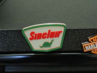 Sinclair Gas and Oil Sign Dino Glow in the Dark Filling Station Sign Magnet 5