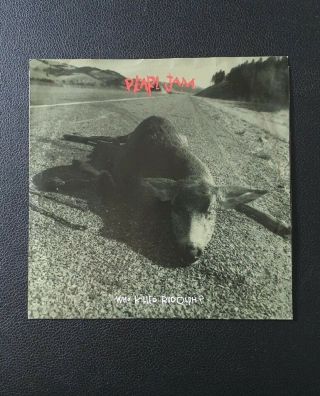 Pearl Jam Who Killed Rudolph 2nd Ten Club Single 1992 7 " Vinyl