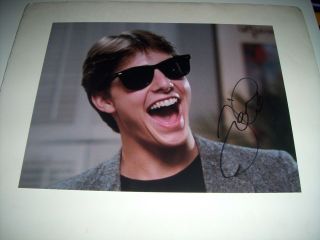 Tom Cruise Signed 11x14 Photo " Risky Business "