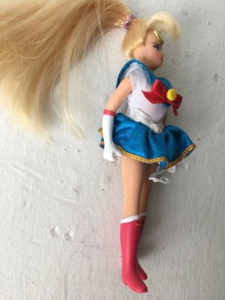 Vintage 1995 Sailor Moon Action Figure Adventure Doll 6 inches Great hair 4
