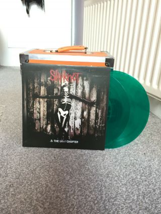 Slipknot The Gray Chapter 2 Lp Green Vinyl Record