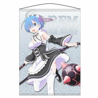 Re Zero Rem Tapestry Wall Scroll Poster 59 X 84cm Cospa Anime From Japan