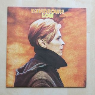 David Bowie Low Uk 1st Press Vinyl Lp With Insert & Fan Club Insert Rca 1977