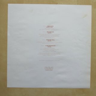 DAVID BOWIE Low UK 1st press vinyl LP with insert & Fan Club Insert RCA 1977 4