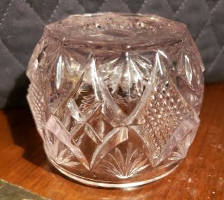 Vintage Advertizing PONDS EXTRACT CREAM EAPG Glass Jar dated 1846 Turning Purple 5