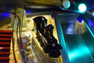 The Addams Family Pinball Machine Lighted Train Mod 2