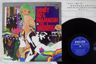 Sonny Boy Williamson & Yardbirds Philips Sfl - 7375 Japan Eric Clapton Vinyl Lp