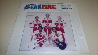 Starfire Get Off With Us Lp 1976 Private Press Funk Soul Rva Shrink Nm Rare