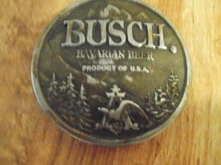 Busch Bavarian Beer Belt Buckel