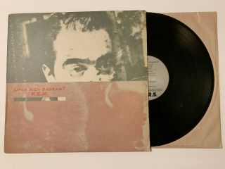 Rem R.  E.  M.  Lifes Rich Pageant Lp Vinyl Vg/vg,  1986