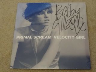 Primal Scream - Velocity Girl Limited Edition Signed 7 " Vinyl Record