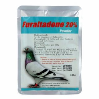Pigeon Product - Furaltadone 20 - 100g Powder - Racing Pigeons