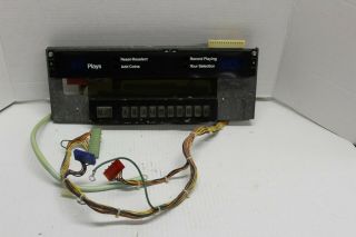 1981 Rock - Ola Max 2 Jukebox Model 481 - Keypad Asm W/cables - - Parts