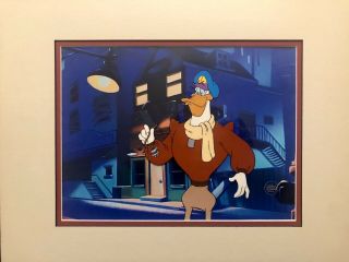 Disney Cel,  Launchpad Mcquack,  Darkwing Duck,  Return Of The Brain Teasers,  1992