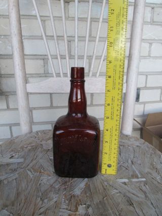 Vintage Rye Whiskey Mount Vernon 4/5ths Amber Bottle