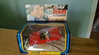 Corgi 348 1980 Vega$ Ford Thunderbird Nib