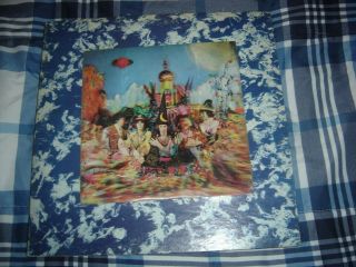 Rolling Stones Lp - Their Satanic Majesties Request London W 3 - D Cover