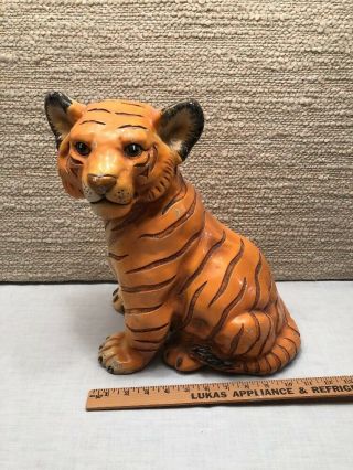 Scary Greeter Large Tall Tiger Decorative Garden Resin Figurine Statue Spiegel 2